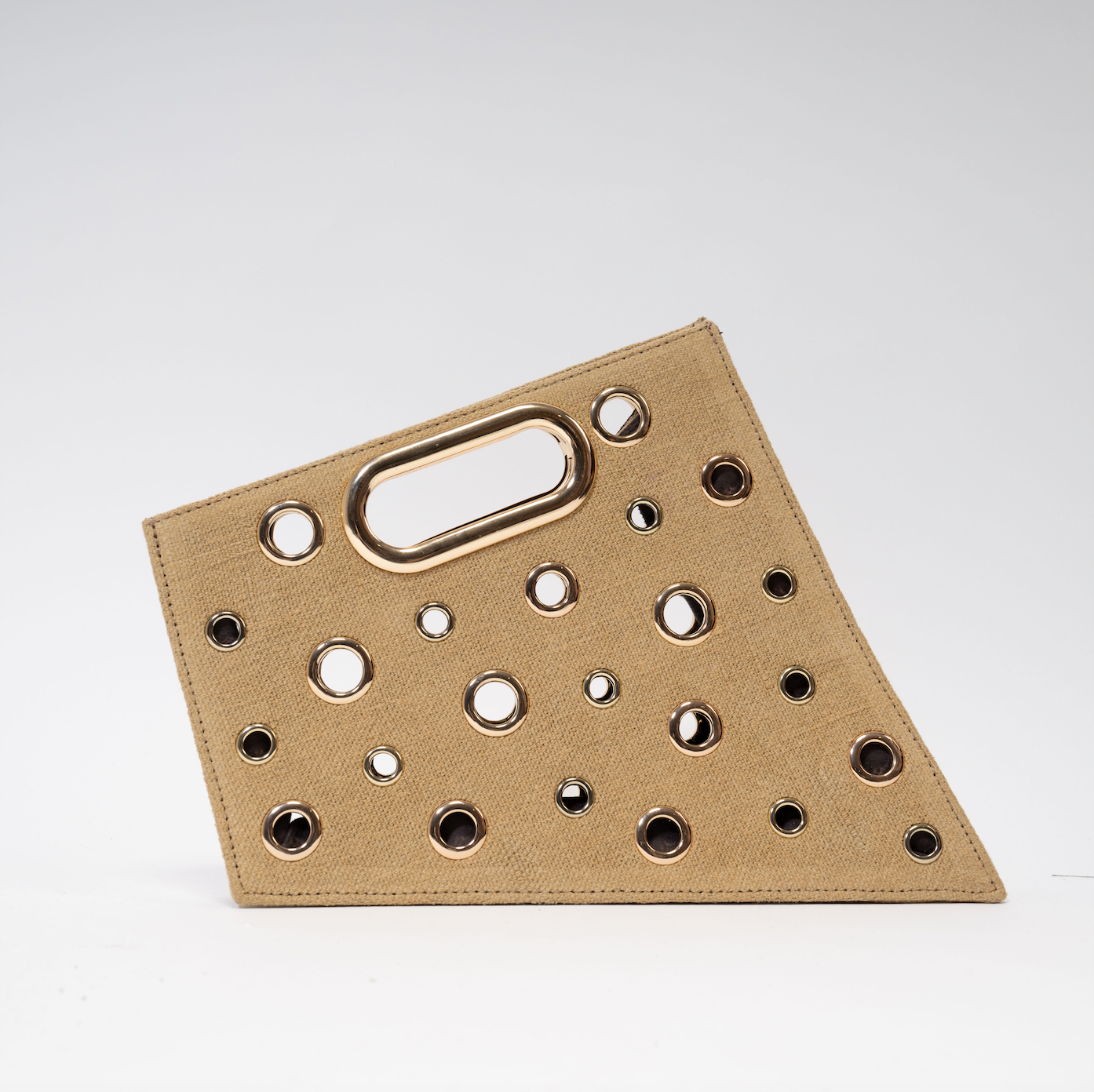 Wheat Maxi Quad Clutch