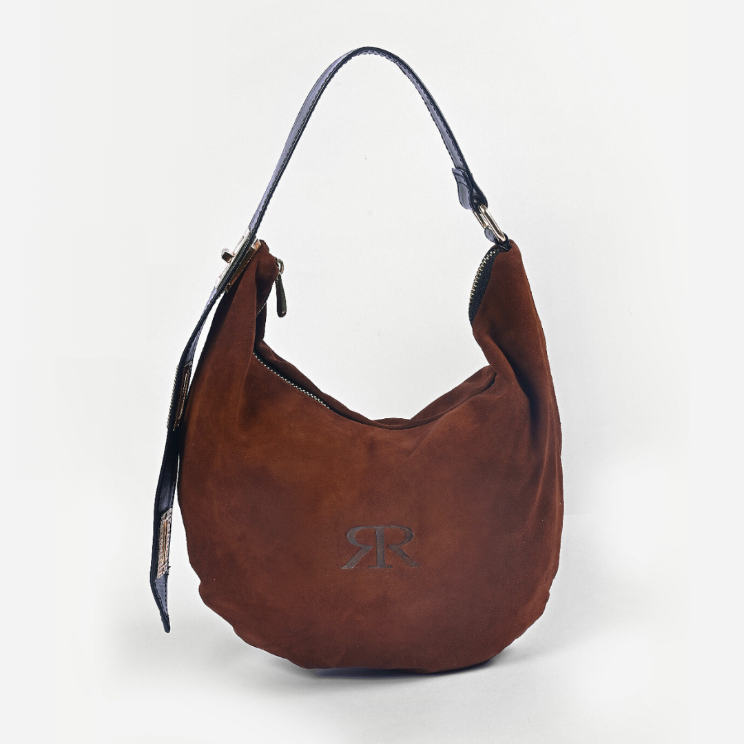 Brick Suede Sack Bag