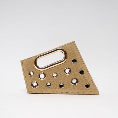 Wheat Mini Quad Clutch