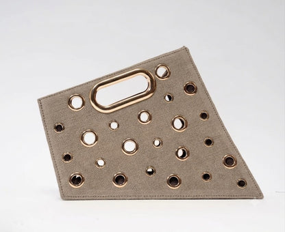 Wheat Maxi Quad Clutch