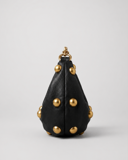 Coal Midi Donut Bag