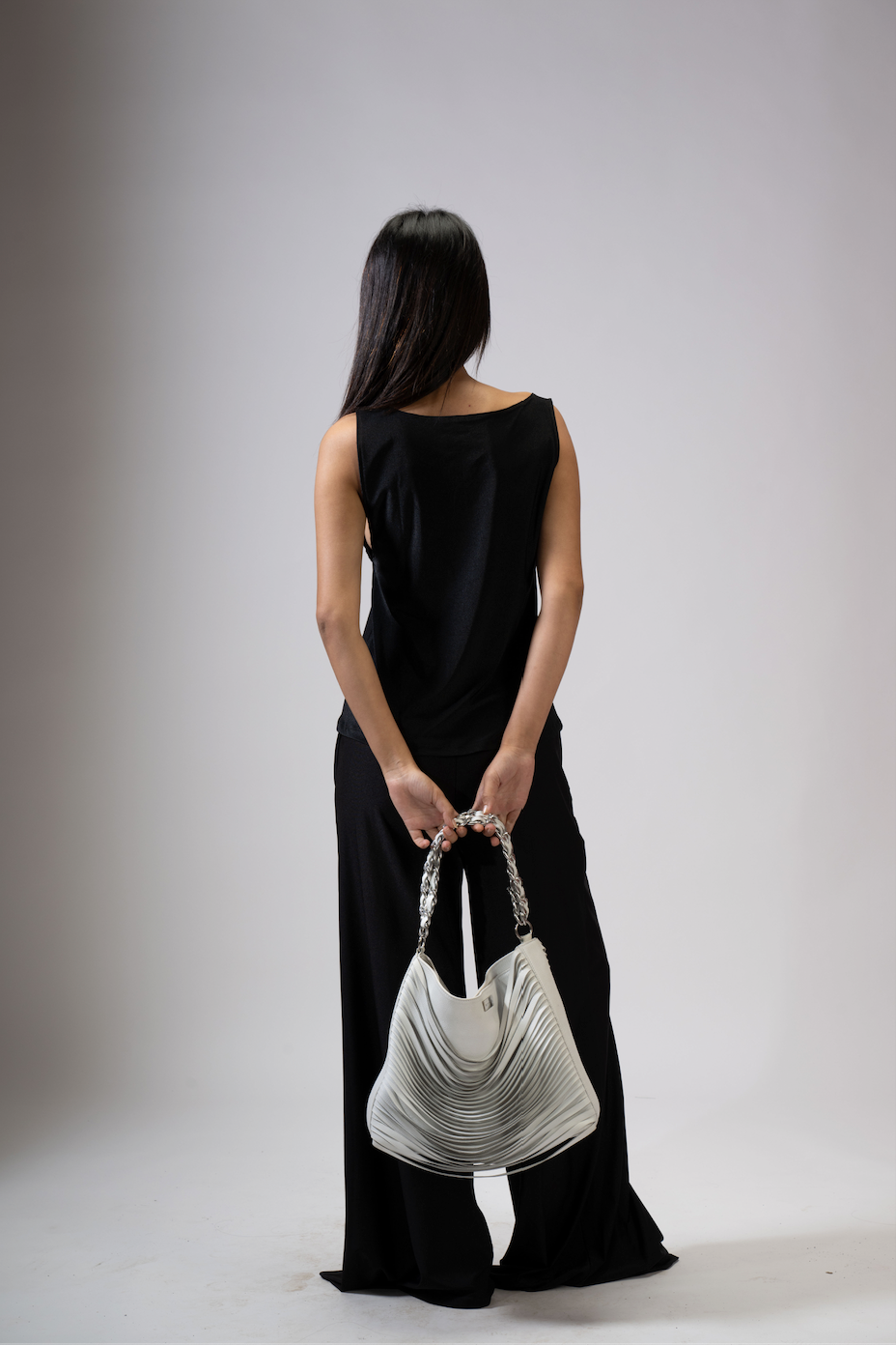 Ivory Cut Tote Bag