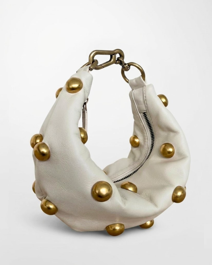 Ivory Midi Donut Bag