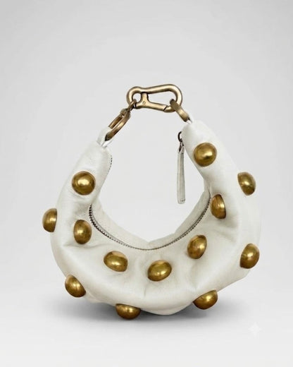 Ivory Mini Donut Bag