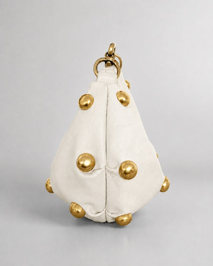 Ivory Midi Donut Bag