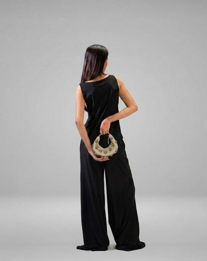 Ivory Mini Donut Bag
