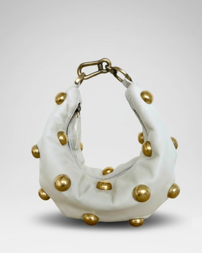 Ivory Midi Donut Bag